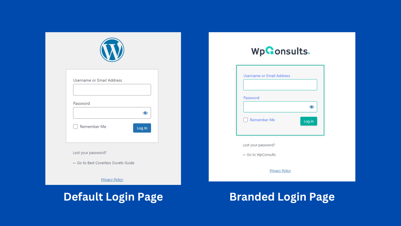 Customize WordPress Login Page Manually